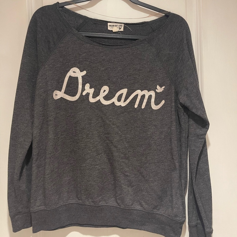 Scoop neck light weight sweater
